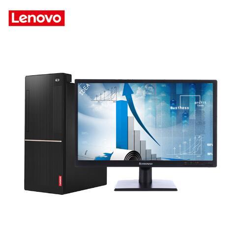 小处女B操黑屌网站联想（Lenovo）扬天M6201C 商用台式机(I3-6100 4G 1T  DVD  2G独显  21寸)